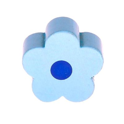 Motivperle Blume mini 'babyblau' 1624 auf Lager